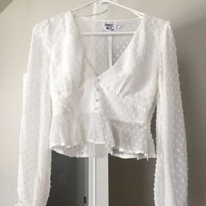 Princess Polly white top